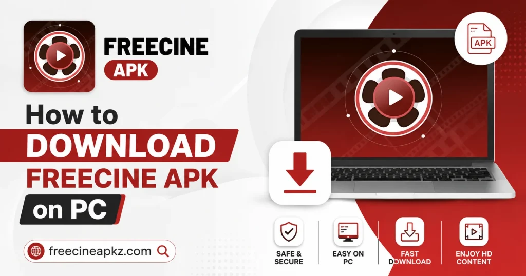 How to download freecine apk for PC