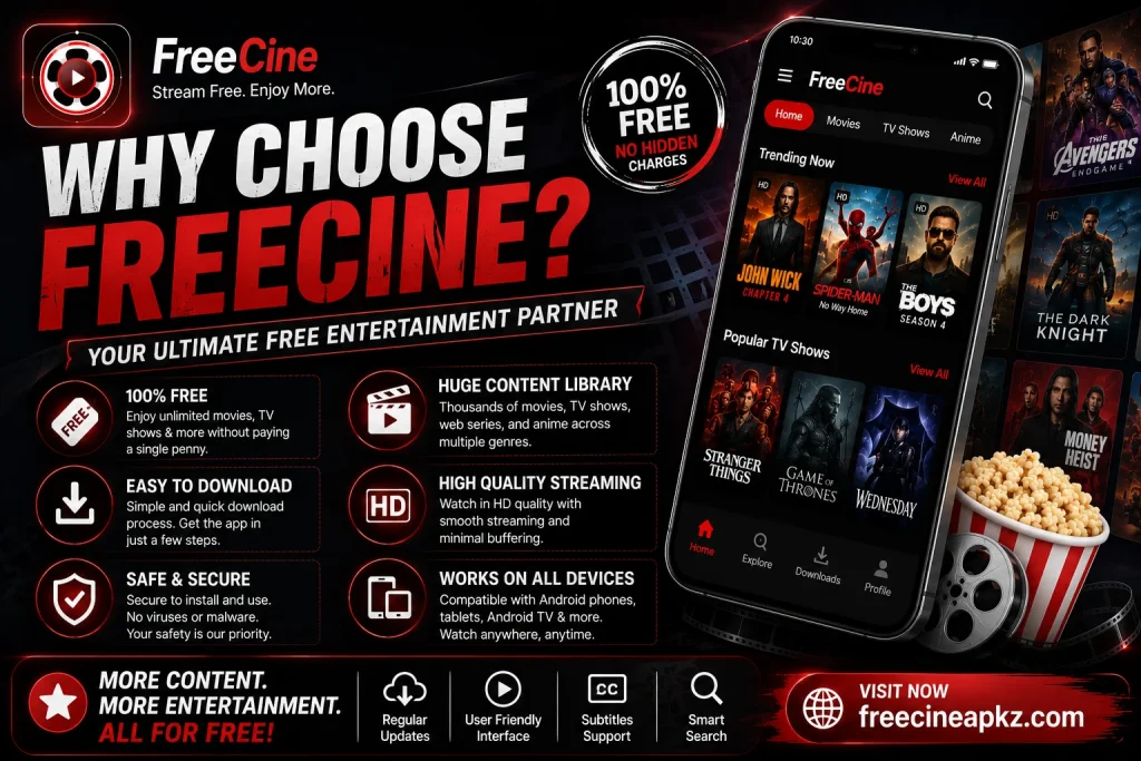 Why Choose Freecine?