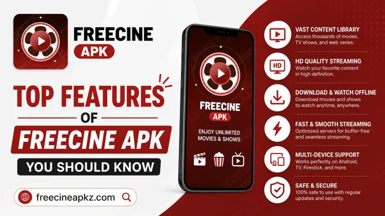 Freecine app features and benefits