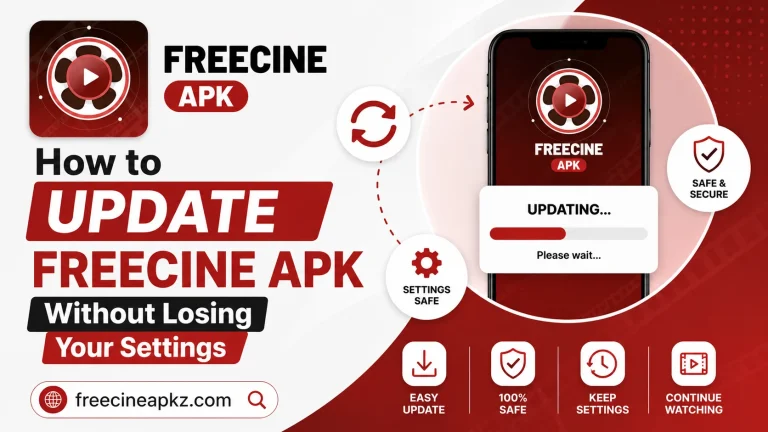 How to update Freecine APK