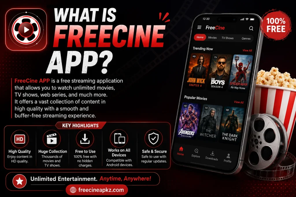What is Freecine APP?